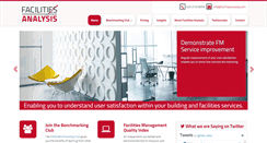Desktop Screenshot of facilitiesanalysis.com